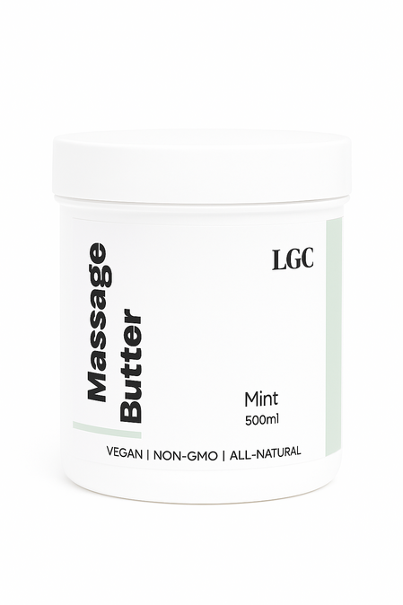 PROFESSIONAL TREATMENTS BY LGC — Shea & Cacao Massage Butter (Mint) | 500 ml