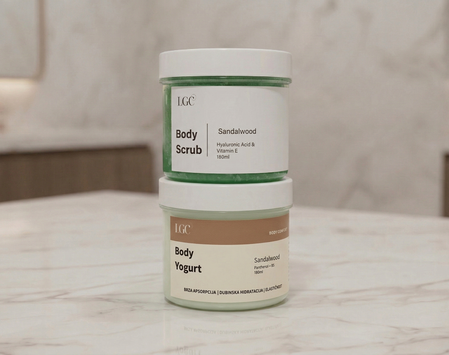 Body Comfort Set - Scrub + Yogurt